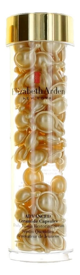 Ceramide de Elizabeth Arden, 90 cápsulas diarias de suero restaurador juvenil Foto 2 de 3