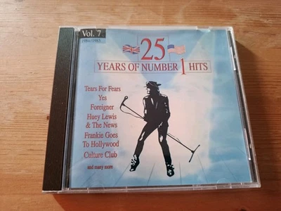 25 Years Of Number 1 Hits Vol. 7 1984-1985 CD Pop Rock Funk Soul Ballade Disco - Bild 1 von 4