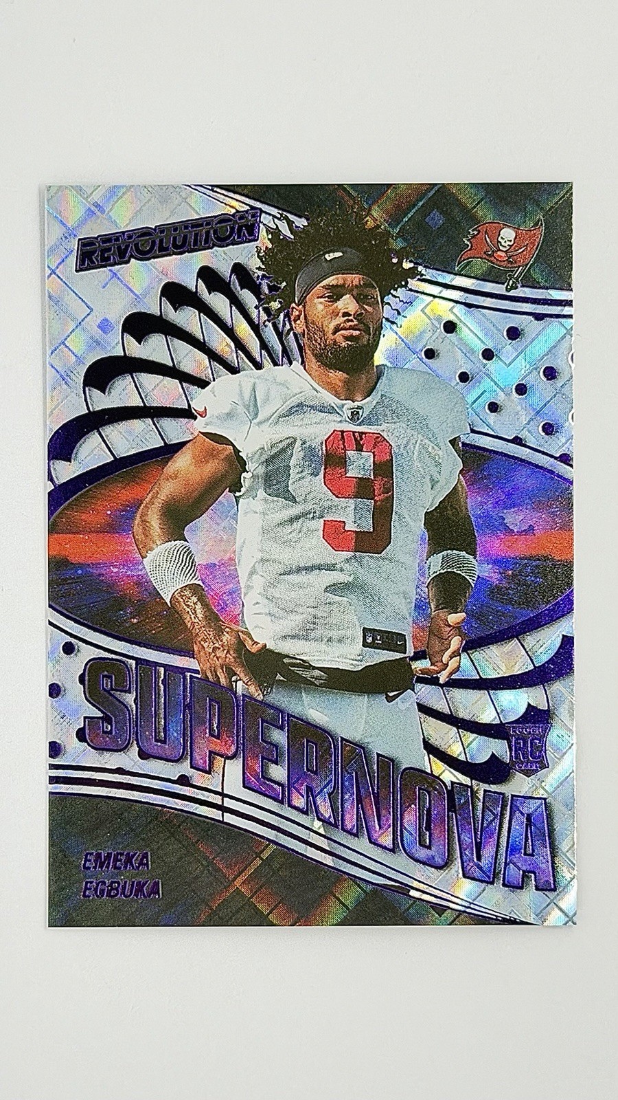 2025 Panini Revolution Cosmic Supernova Emeka Egbuka /20 SSP #3 (RC)