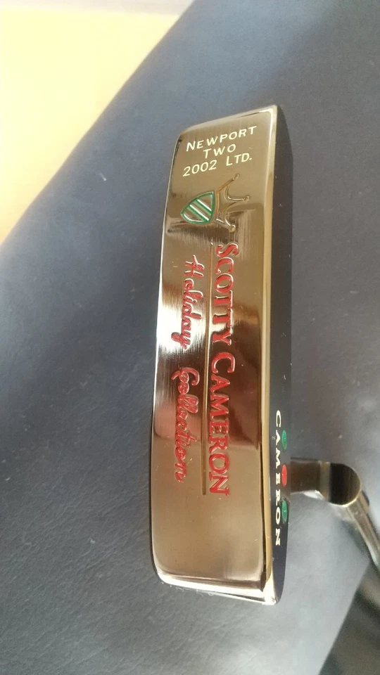 Scotty Cameron 2002 Holiday Collection Newport 2 Limited putter 35" Near Mint - Image 3 of 4