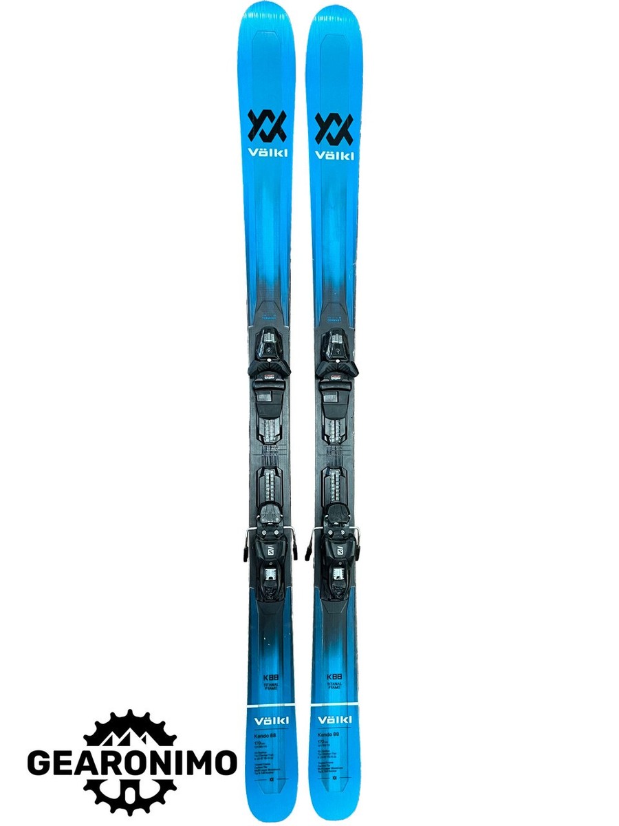 Volkl Kendo 88 170 cm with Salomon m10 Bindings | eBay