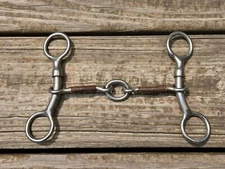 Reinsman #748 Lifesaver Sweet Iron Wrapped Western Trigger Training Gag Bit