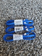 Wireless Gear 3 ft. tangle free micro USB cable. model BL1433 .Set Of 3....