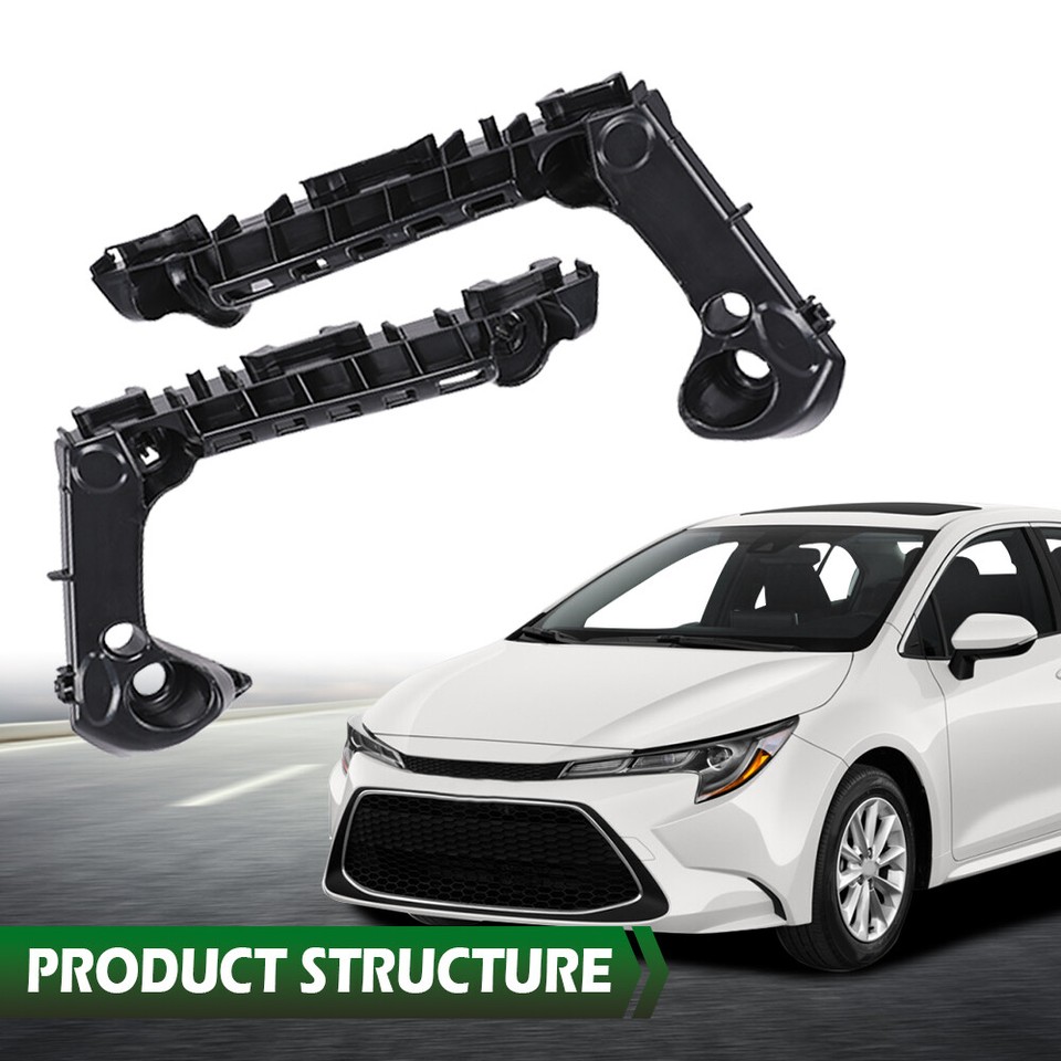 1Pair For 2019 2021 Toyota Corolla LE XLE Front Bumper - Foto 12