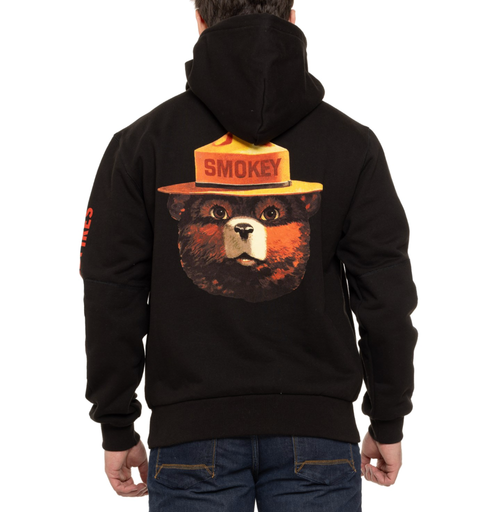 Filson Smokey Bear Made in USA Hoodie Heavyweight Hooded Filson Smokey Bear Made in USA Hoodie Heavyweight Hooded