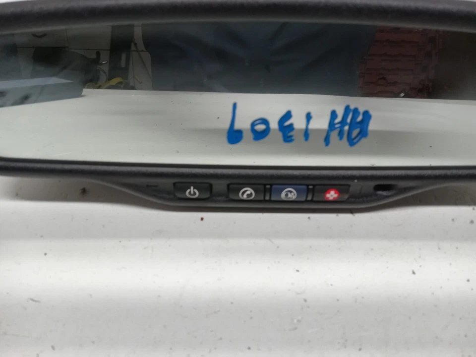 2006 - 2011 BUICK LUCERNE REAR VIEW MIRROR W/TELEMATICS & AUTO DIM OEM, 21998154 - Image 3 of 4