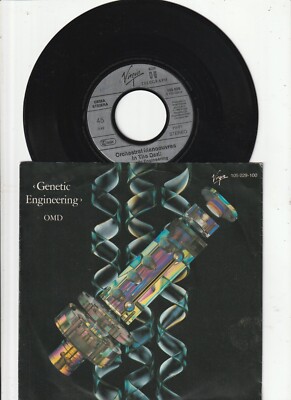 OMD - Genetic Engineering - Virgin 1983 - 7 Vinyl VG+/VG+