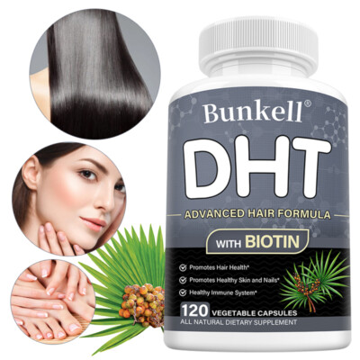DHT blocker with biotin - promotes hair growth and the growth of new follicles