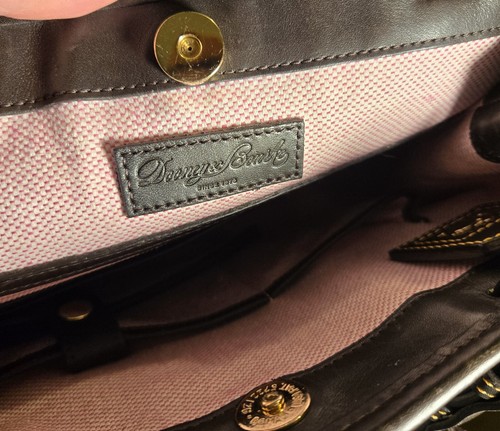 Borsa a tracolla Dooney And Bourke marrone ecopelle di coccodrillo borsetta - Foto 14 di 20