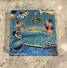 Cup Pong Pool Edition H2O GO Swim Game Pool Pong Party Float New By Best Way
