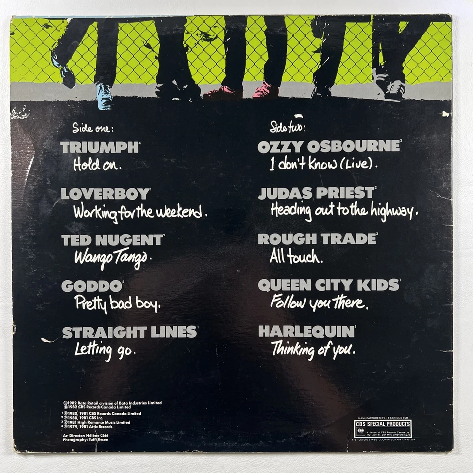 Street Hits Compilation LP/CBS Special CSPS 1953 (VG+) Canada Ozzy Judas Priest - Image 2 of 4
