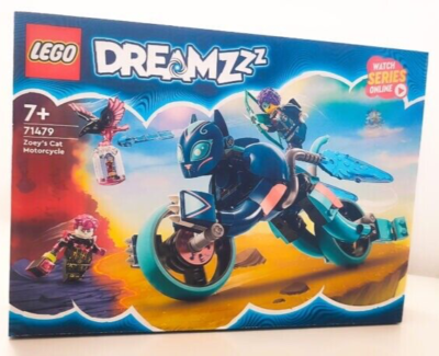 LEGO DREAMZzz Zoey's Cat Motorcycle 71479 Toy Building Kit 226 pcs