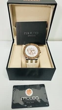 Mulco Men's Swiss Movement Watch MW593503013 White