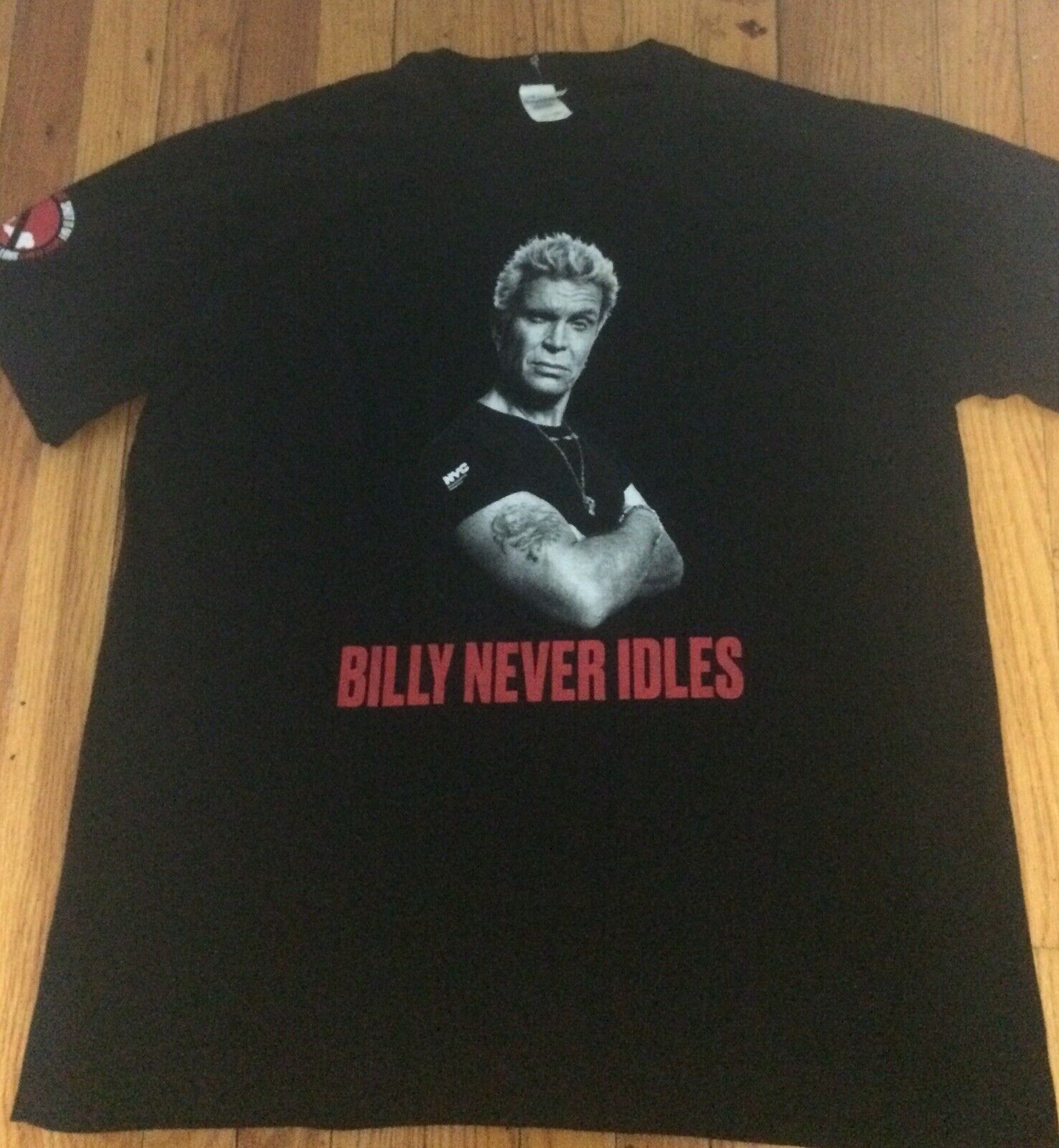 Uden for desillusion Modernisere Billy Never Idles Idol NYC Concert Tour Shirt XL Environment New York Rock  NY | eBay
