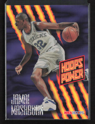 1994-95 Hoops #PR-12 Jamal Mashburn Hoops Power (Stat Power Ratings)