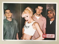 NO DOUBT AUTHENTIC RARE 1997  POSTER