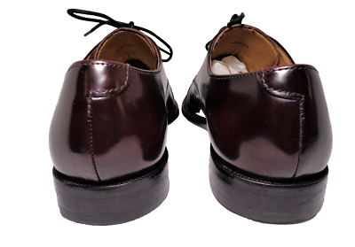 Cole Haan Memory Flex Comfort Burgundy Leather Lace Up Derby Dress Shoe Sz 9.5 Cole Haan Mens Burgundy Leather Lace Up Cap Toe Derby Oxford  main image 4
