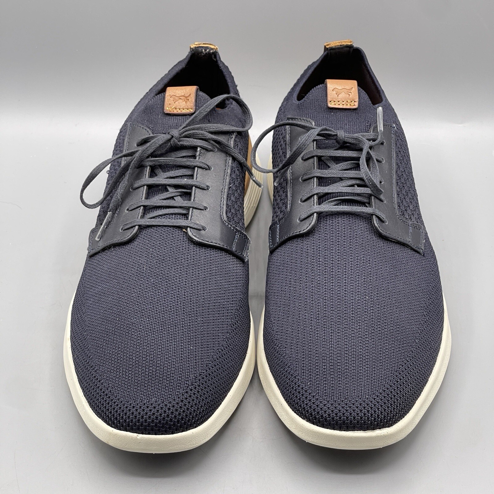 SAOLA Wolf and Shepherd Swifknit Derby Uomo 11 Scarpe Crossover Blu Navy Oxford LEGGI