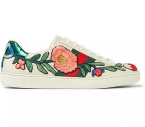 gucci ace floral mens