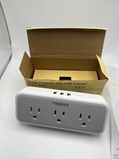 Tessan Surge Protector with USB Charger TS-16...