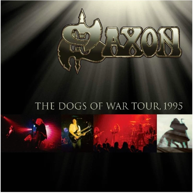 Saxon - The Dogs of War Tour 1995 Limited Edition Gold 2Vinyl LP 180 GR NEU OVP  - Bild 2 von 2