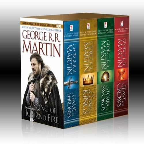 George R. R. Martin's A Game of Thrones 5-Book Boxed Set (Song of Ice and  Fire Series): A Game of Thrones, A Clash of Kings, A Storm of Swords, A