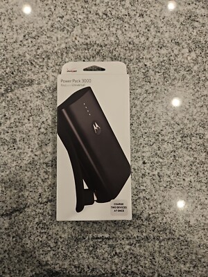 Motorola Power Pack 3000 2 Device Universal Charger used