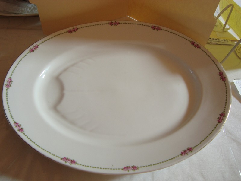 I. Bernardaud and Company Limoges 17 by 14 inch Turkey Platter