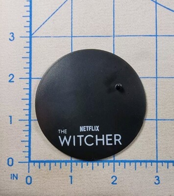 Netflix The Witcher Logo Pegged Stand Fodder 7'' 1/10 Scale Geralt Of Rivia 2PK