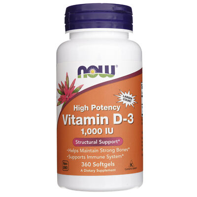Now Foods Vitamin D3 1000 IU