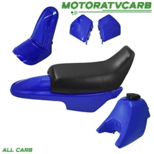 ALL-CARB For Yamaha PW50 PY50 PW 50 Plastic Fender Body Seat Gas Tank Kit Blue