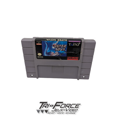 Super Nova Super Nintendo SNES Authentic Cart, Tested ! Free Shipping