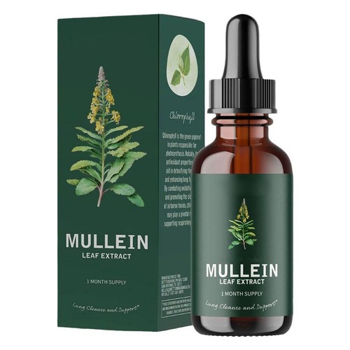 Gotas de extracto de hoja de gordolobo 60 ml ingredientes naturales cuidado de la salud -2025 - Imagen 2 de 13