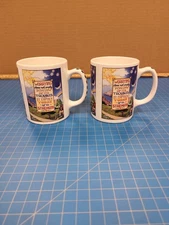 Andrews McMeel Publishing Worrying Mugs Set 2 Coffee Tea Cup Novelty Design