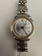 Versace Hellenyium Two Tone Stainless Steel 36MM Quartz Watch VEHU01024,NEW WITH
