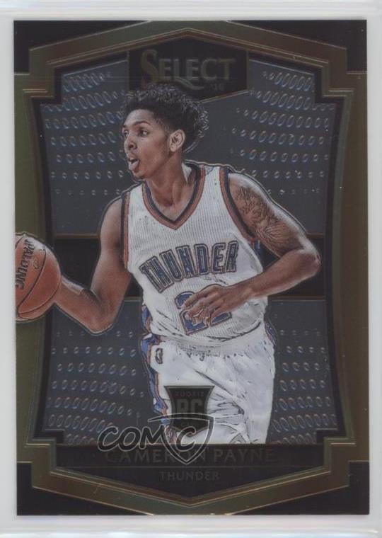 2015-16 Panini Select Premier Level Cameron Payne #102 0b3