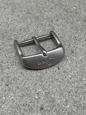 #2011 ORIGINAL SINN FRANKFURT 18mm EDELSTAHL DORNSCHLIEßE BUCKLE CLASP MATT