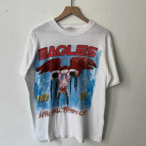 Eagles "Hell Freezes Over" tour XL 1990s vintage concert t-shirt, vintage, size XL, single stitch, B+ condition