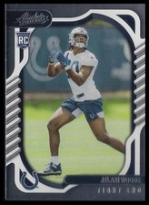Jelani Woods 2022 Panini Absolute - Retail Rookie Card!!. rookie card picture