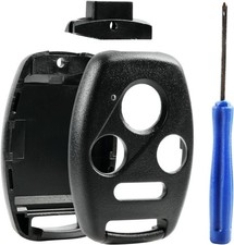 Cutting NOT Required - Key Fob Keyless Entry Remote Shell Case  Pad fits Honda