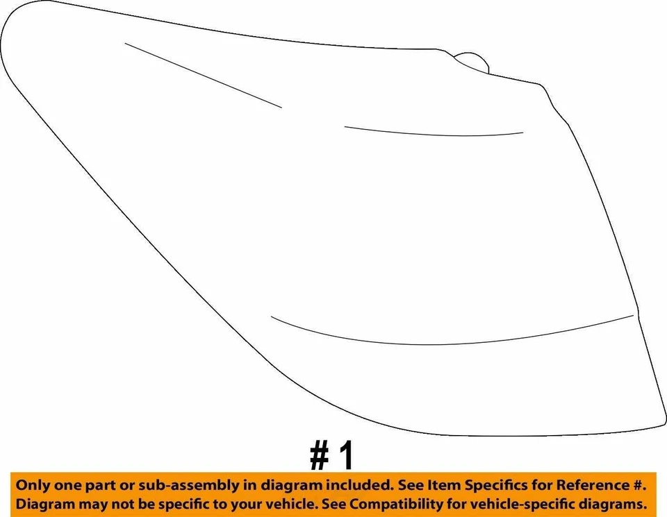 2010-2013 Subaru Legacy Passenger Right Side Tail Light Taillight Oem VBFSO - Image 4 of 4