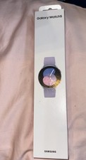 Samsung Galaxy Watch5 GPS - 40mm - Silver Aluminum, Purple Sport Band - Good
