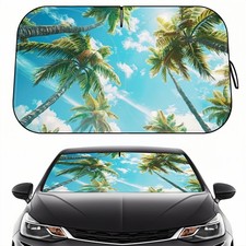 Avisky Windshield Sun Shade For Cars Trucks Suvs Polyester Front Window Suns Avisky Windshield Sun Shade For Cars Trucks Suvs Polyester Front Window Suns