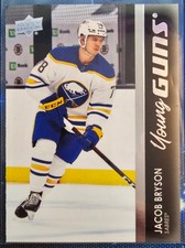 2021-22 UD Series 1 #248 Young Guns Jacob Bryson Rookie Card. rookie card picture