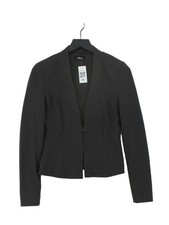 S.Oliver Damen Blazer UK 8 Grau Viskose