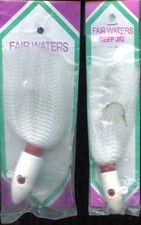SALTWATER FISHING 2 WHITE DEEP JIGS 3oz & 6oz FAIR WATERS  NEW in Package
