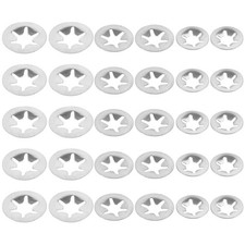  30 Pcs Stainless Steel Retaining Clamp Clips Clamps for Woodworking