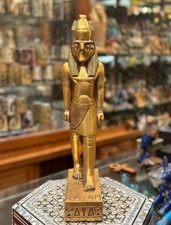 Authentic statue Egyptian Antiquities igure of Horus, the deity of peace Rare BC