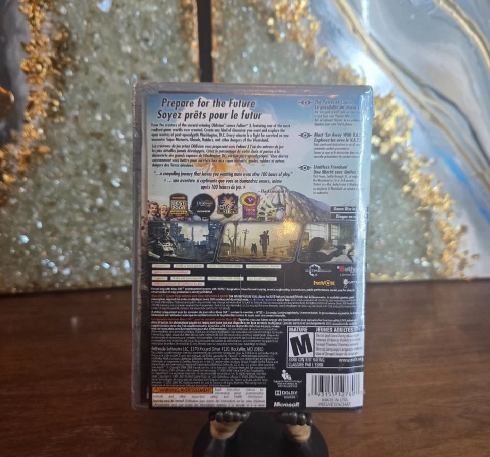 Xbox 360 Fallout 3 Game Platinum Hits SEALED , Xbox 360 game - Image 3 of 3