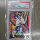 2024 Panini  Select Red Shock #114 Caleb Williams Rookie RC /249 SP PSA  10